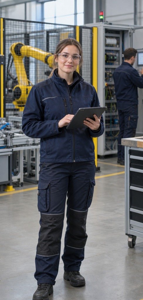 Technisch werk in industriele automatisering