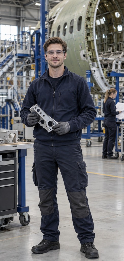 Technisch werk in lucht ruimtevaart